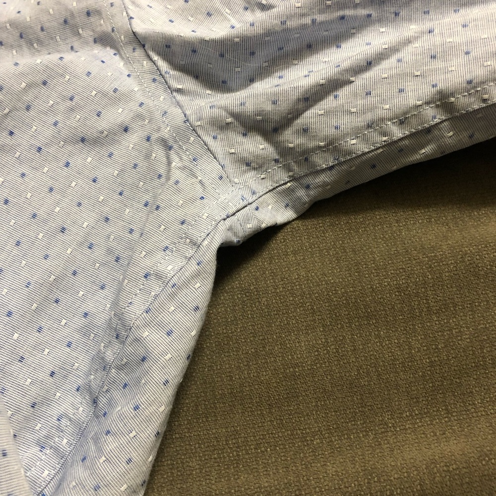 Perry Ellis Portfolio Men’s Dress Shirt Slim Fit - Picture 6 of 7